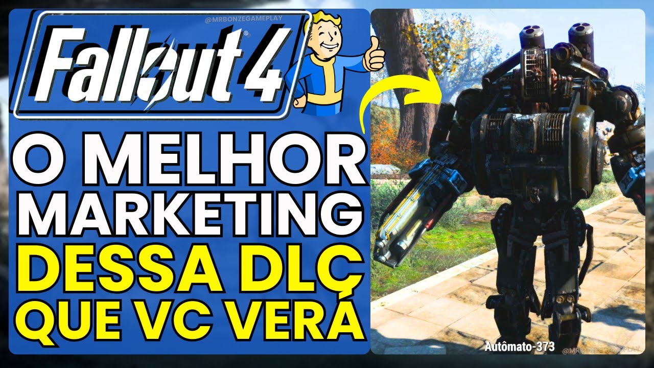 BUILD Mestre dos ROBÔS no Jogo Fallout 4 | DLC Automatron (Vantagens, Requisitos, Teste Prático +)