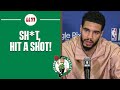 Jayson Tatum Speaks on FOURTH QUARTER MINDSET As He Outscores ENTIRE 76ers Team | CBS Sports