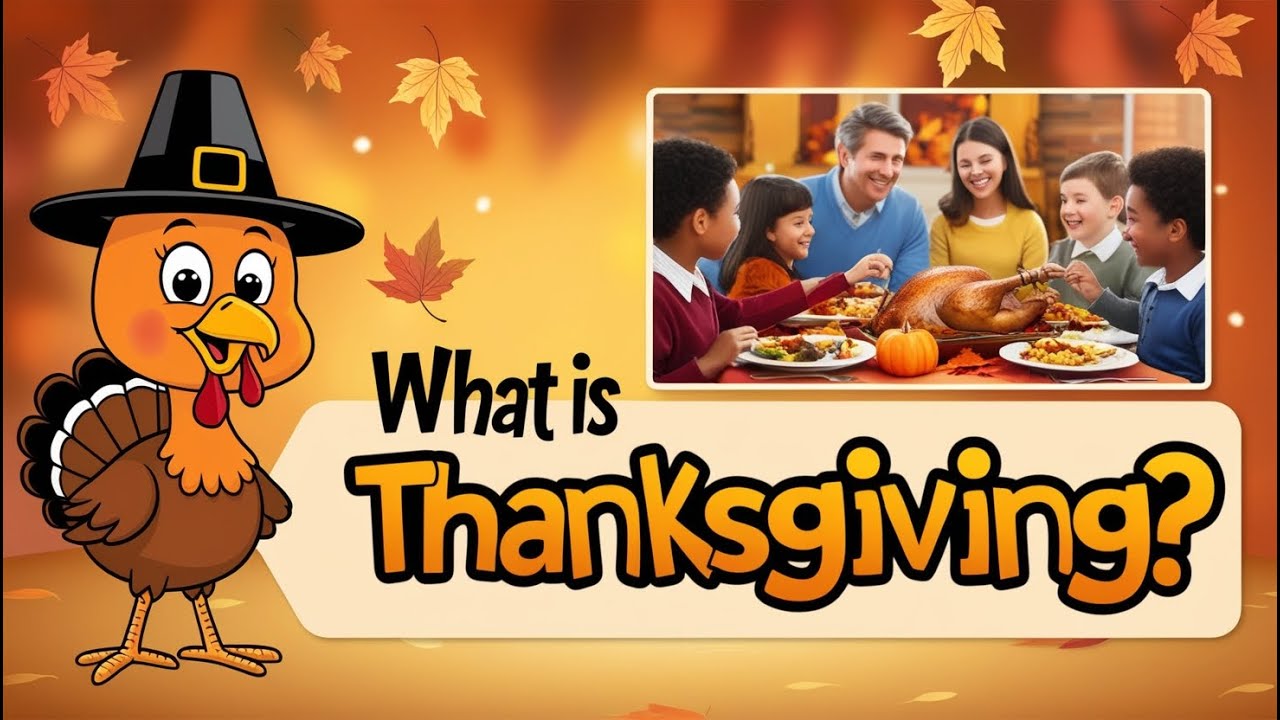 Thanksgiving Explained! 🍁 Discover the Story, Fun Facts & Traditions!