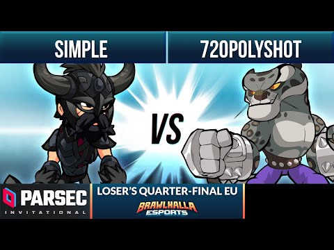 Simple vs 720Polyshot - Loser's Quarter-Final - Parsec Invitational 2021 - EU 1v1