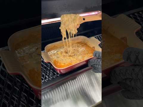 The BEST Smoked Queso recipe you’ll ever try! #texasbbq #queso #mexicanfood