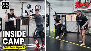 Inside Camp: Tom Aspinall Visits and Trains With Rico Verhoeven Before Oleksander Usyk Fight!