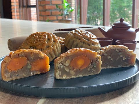 Traditional Lotus Paste Mooncake 莲蓉月饼 | Cook with Pam ASIA TO OZ