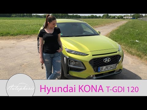 2018 Hyundai Kona T-GDI 120 "Style" Fahrbericht / GIRLS REVIEW / Larissa testet - Autophorie