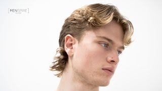 ROUND LAYER WITH CURTAINS Barber Tutorial | MENSPIRE IRELAND | #68