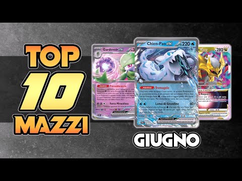 I 10 MAZZI più forti con EVOLUZIONI A PALDEA! | giugno 2023 | Pokemon TCG Paldea Evolved