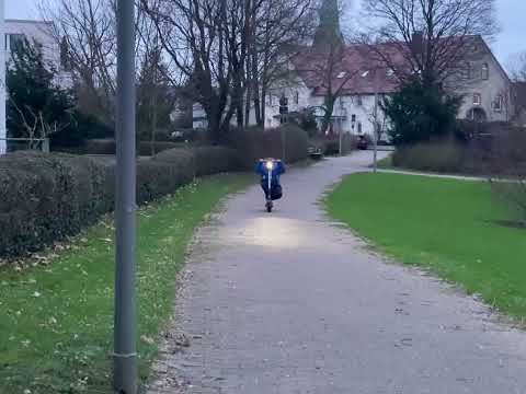 My Friend Jordan Manowski Testing My Audi E-Scooter