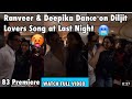 Ranveer singh deepika and 83 cast dance on lover song diljit dosanjh