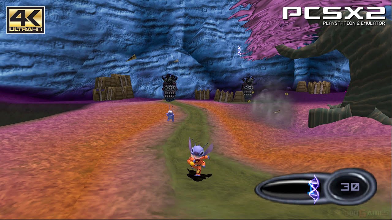 Disney's Stitch: Experiment 626 - PS2 Gameplay UHD 4k 2160p (PCSX2)