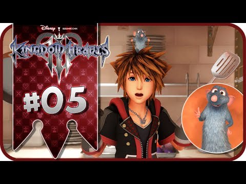 Kingdom Hearts 3 Walkthrough Part 5 ((PS4)) English - No Commentary - Ratatouille