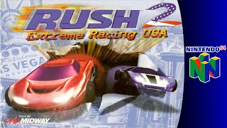 Nintendo 64 Longplay: Rush 2: Extreme Racing USA