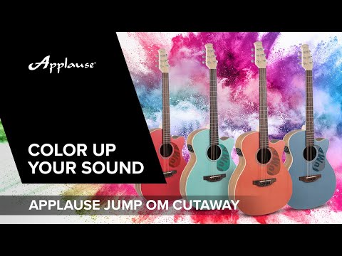 Guitarra electroacústica Applause Jump - Peach image 16