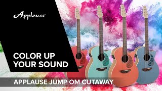Video thumbnail for Features (ENG): APPLAUSE JUMP OM Cutaway Electro – Color Up Your Sound! 🔶 🔵 🟥 🟢 by Ovation Guitars