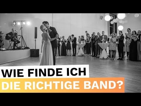How do I find the perfect wedding band? 🎤🎸🎹
