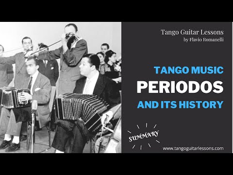 The Evolution of Tango Music (The History of the Orchestras)
