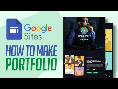 How to Use Google Sites to Make a Portfolio (2026) Tutorial For Beginners