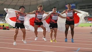 銅メダルのリレー侍は走順見直し必要かも…朝原宣治氏が指摘