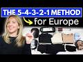What To Pack For 2 Weeks In Europe Carry On Only Full List