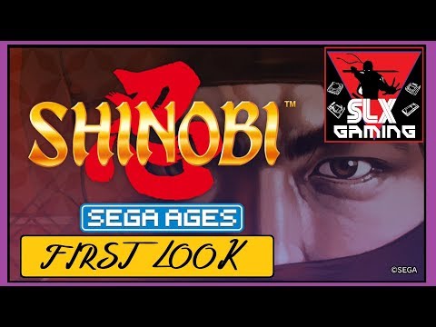 Sega Ages Shinobi   First Look
