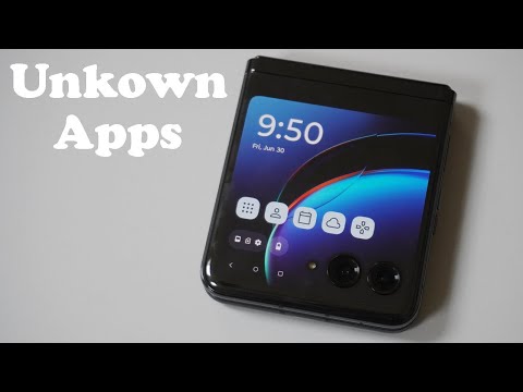 How To Install Unknown Apps On Motorola Razr Plus / 40 Ultra