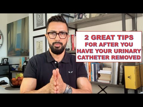 Post catheter you're basically a toddler again.