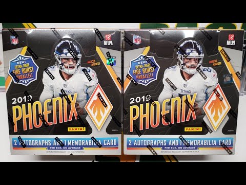 2019 Panini Phoenix Football 2 Hobby Box Opening