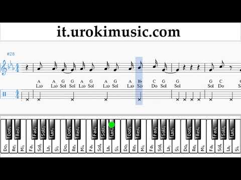 Lezioni di Pianoforte (mano destra) Camila Cabello - Real Friends Tutorial Spartito um-i276