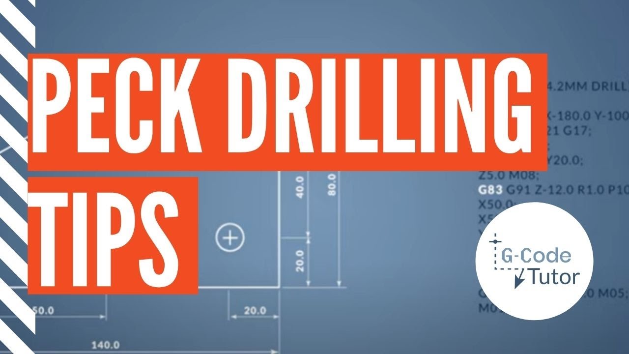 Programming Peck Drilling Cycles with G-Code