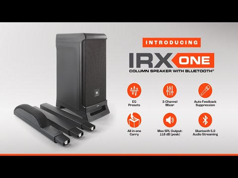 JBL IRX ONE | ミキサー内蔵、Bluetoothストリーミング機能付き JBL IRX ONE | ミキサー内蔵、Bluetoothストリーミング機能付き