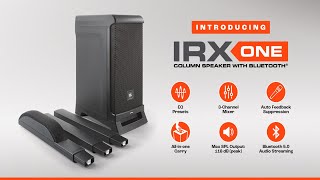 Video thumbnail for JBL IRX ONE All-In-One Column PA | Product Overview by JBL Professional