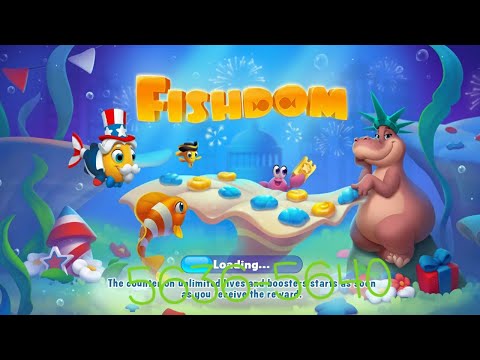 Fishdom level 5636-5640 let's go #game #play #relax #fannyvideo