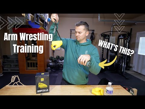 Arm Wrestling Training - New Grip Strength Tool Review!