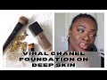 Trying This Viral Chanel Les Beige Water Fresh Skin Tint On My Deep Skin