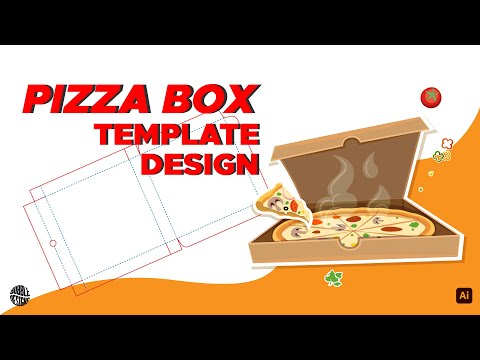 Crafting Culinary Masterpieces: Pizza Box Design Tutorial in Adobe Illustrator