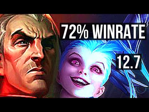 SWAIN & Soraka vs JINX & Maokai (ADC) | 72% winrate, 7/4/14 | NA Grandmaster | 12.7