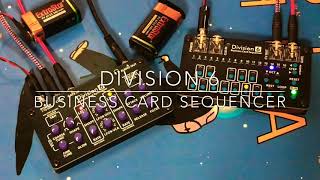 Video thumbnail for Division 6  |  Business Card Sequencer by beatsville store