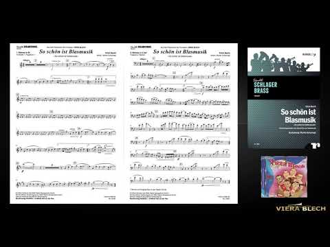 So schön ist Blasmusik | Originalnoten Viera Blech