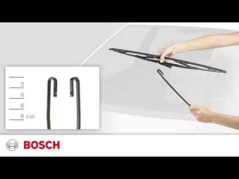 Bosch Eco Wiper Blades Installation Video | Carplus