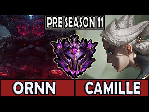 Ornn TOP vs Camille - KR Challenger ✔️