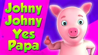 Johny Johny Yes Papa | Nursery Rhymes by Kids Baby Club