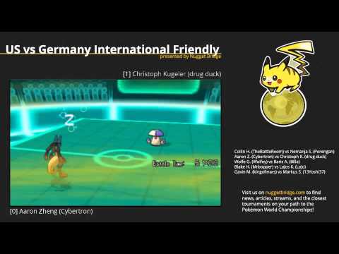 VGC '14 US vs Germany International Friendly: Aaron Z (Cybertron) vs Christoph K (drug duck)