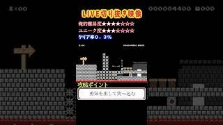 ＃shorts LIVEでもらったコース集　【マリオメーカー２LIVE切り抜き実況】