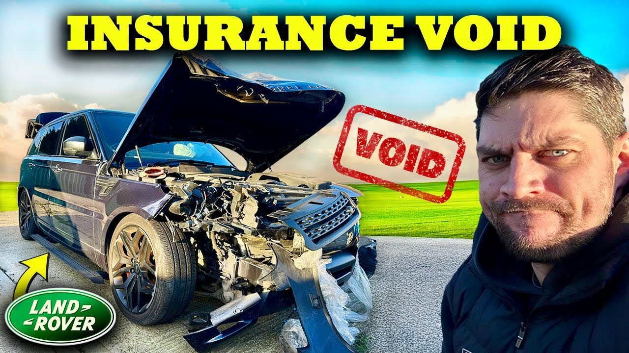 I BOUGHT A CHEAP CRASHED RANGE ROVER SPORT THAT WASN'T INSURED!...