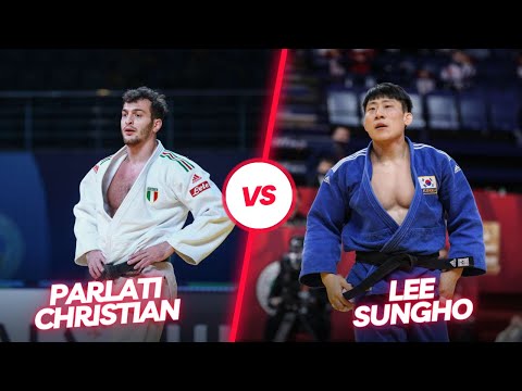 PARLATI CHRISTIAN (ITA) vs LEE SUNGHO (KOR) -(-90kg) -Abu Dhabi Grand Slam 2023-柔道