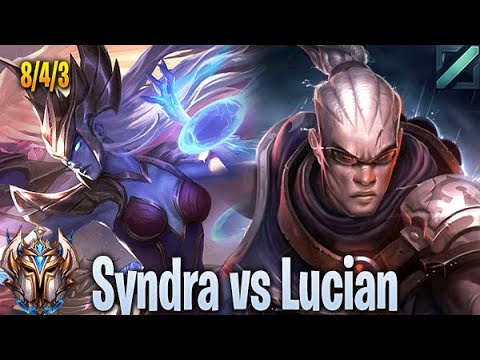 Syndra vs Lucian Mid - KR Challenger