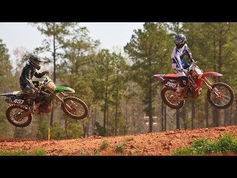 BATTLE: 250 A - Moto 2 | North Carolina Motorsports Park - LL Area Qualifier
