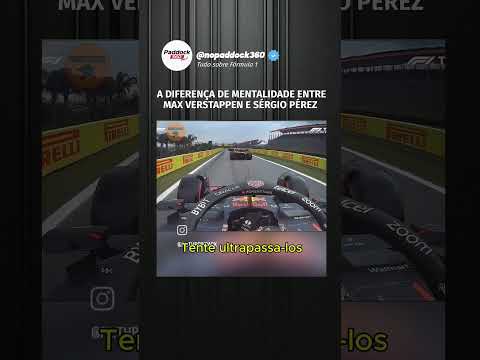 THE REAL DIFFERENCE between VERSTAPPEN and PÉREZ in 20 SECONDS! 😱🔥