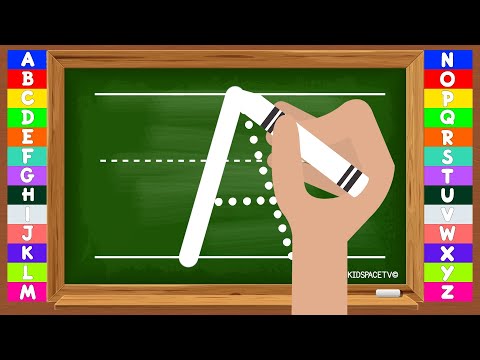 Alfabeto completo em português | Aprendendo as letras do alfabeto | Como aprender a escrever | ABC