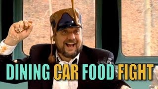 Dining Car Food Fight - The Choo Choo Bob Show - OFFICIAL MUSIC VIDEO