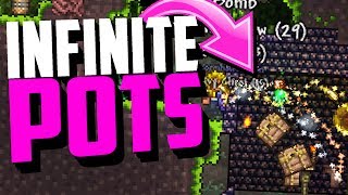 Terraria Glitches - Chest AND Pot Duplication Glitch! (INFINITE POT LOOT) 1.3.5 Update PC